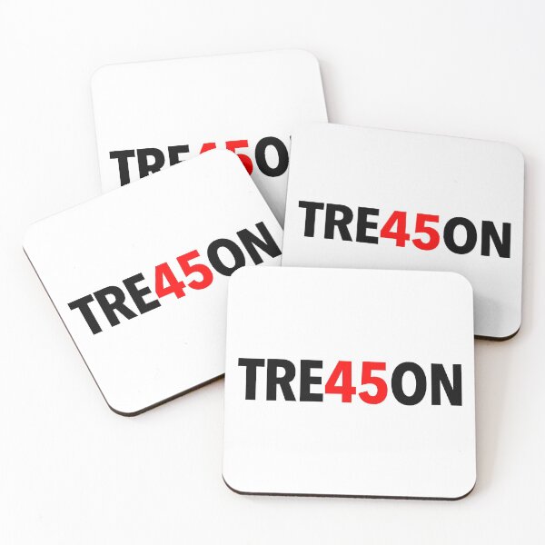 Item preview, TREASON 45 - TRE45ON (black red) designed and sold by Thelittlelord.