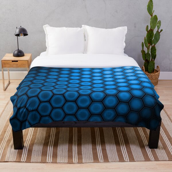 Item preview, Hexagon Blue Fade - PATT0061 designed and sold by 3-Starfish.