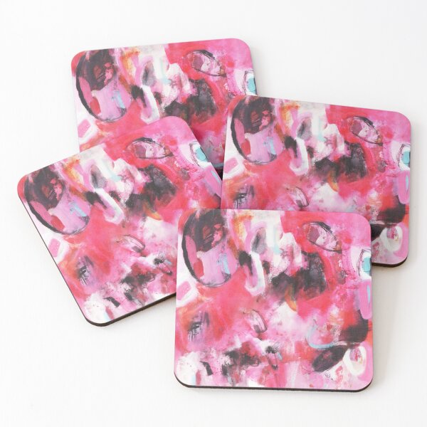 Item preview, pink abstract designed and sold by Carolynne.