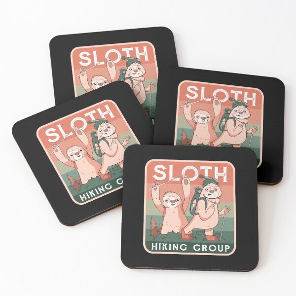 Item preview, Funny Sloth Hiking Group designed and sold by HiFiTees.