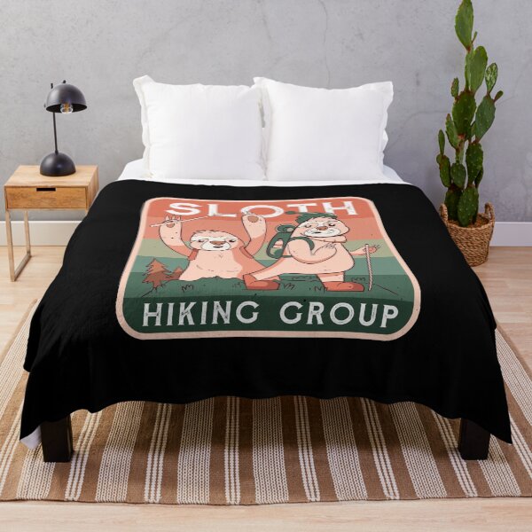 Item preview, Funny Sloth Hiking Group designed and sold by HiFiTees.