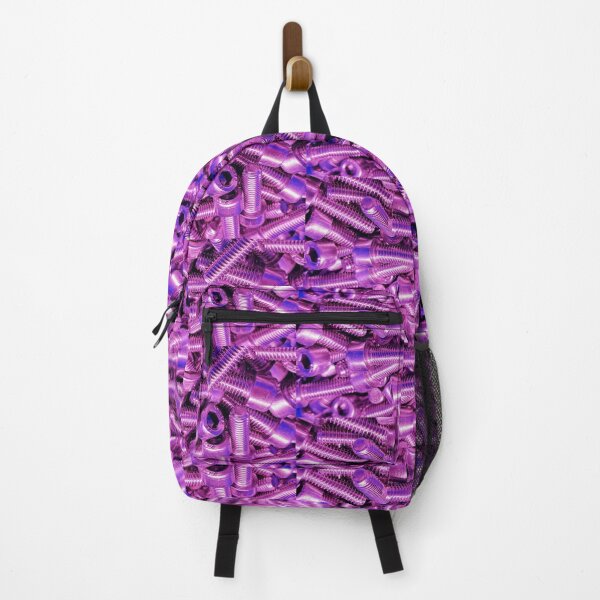 Item preview, Purple Screws Bolts Steel Metal Glossy Shiny Abstract designed and sold by TheGreekGuy.