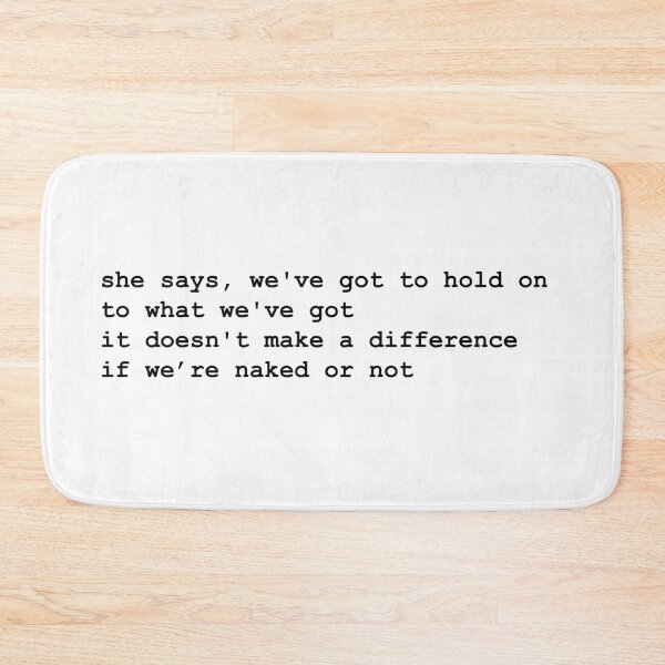 Item preview, Misheard lyrics –  Bon Jovi, Livin' On A Prayer (black text) designed and sold by tiptoptees.