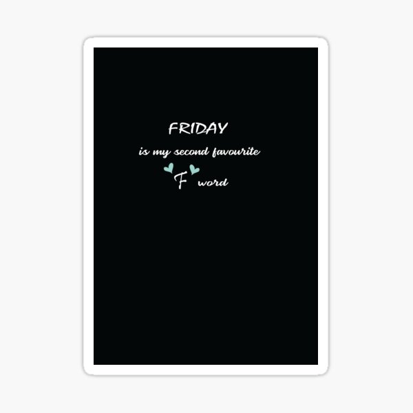 The F Word Stickers Redbubble - favourite the letter f roblox