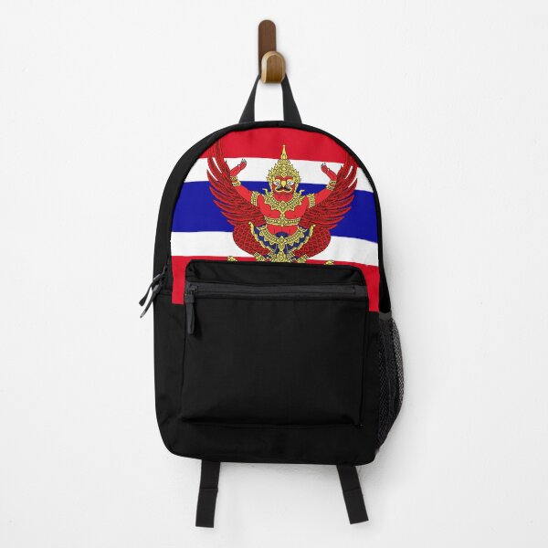 Item preview, Black Thailand coat of arms flag designed and sold by AidanMDesigns.