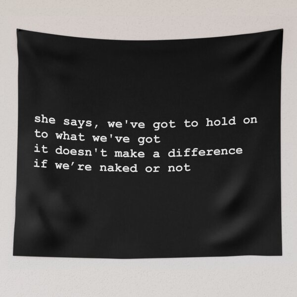 Item preview, Misheard lyrics –  Bon Jovi, Livin' On A Prayer (white text) designed and sold by tiptoptees.