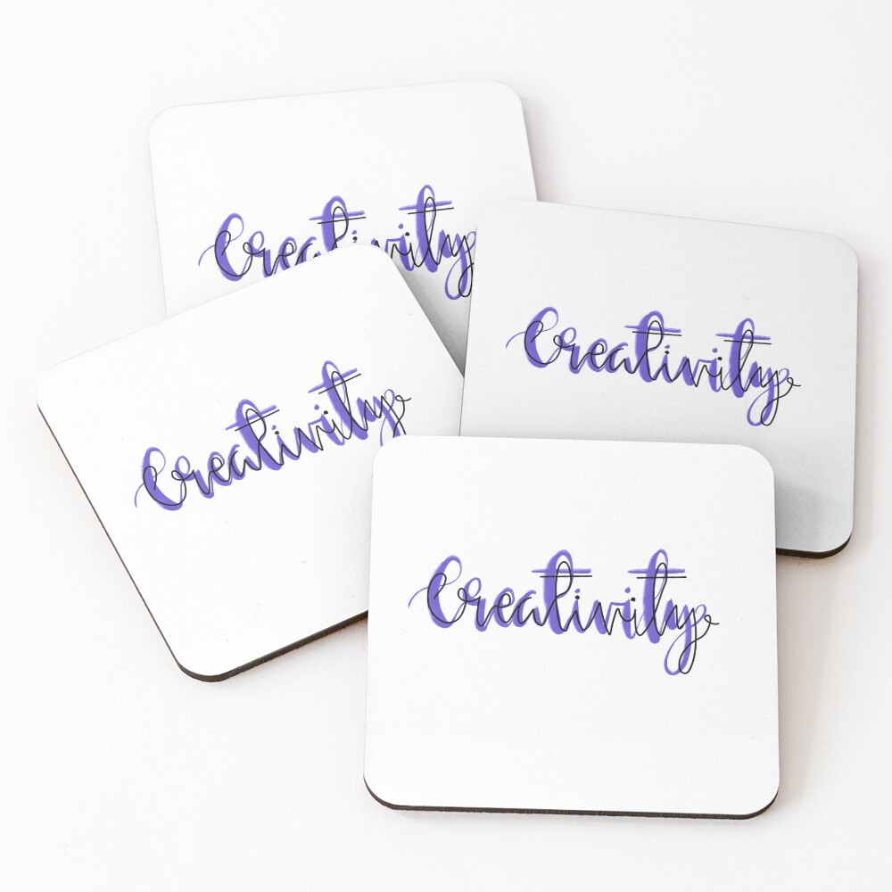 Item preview, Coasters (Set of 4) designed and sold by TheDoggoDraws.
