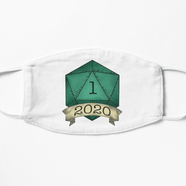 2020 D20 Nat 1 - Colored (version 1) Mask