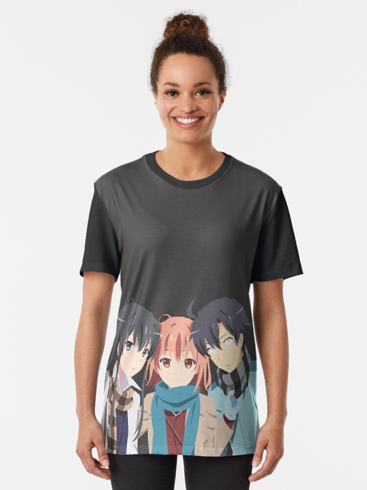 My Teen Romantic Comedy Snafu Ii T Shirt For Sale By Anime Dude Redbubble Snafu Graphic T 7144