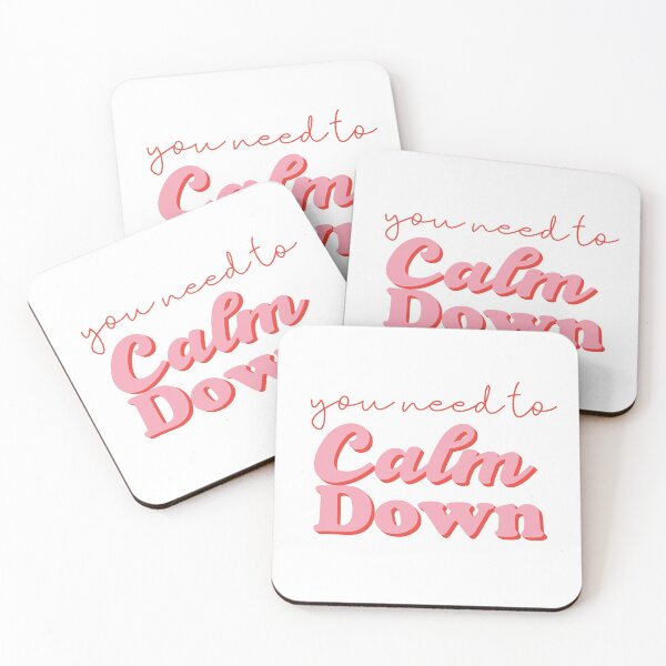 Item preview, You Need To Calm Down Lover Slim Fit T-Shirt designed and sold by Fatimun Nissa.