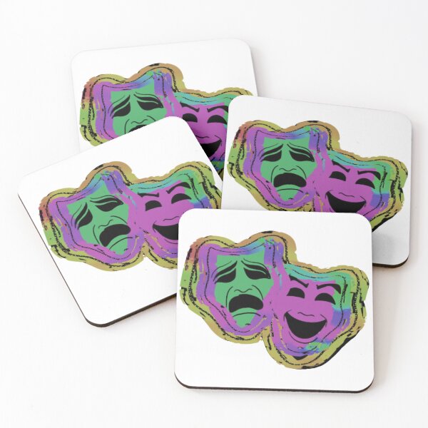 Item preview, Comedy and tragedy  designed and sold by raychelerin.
