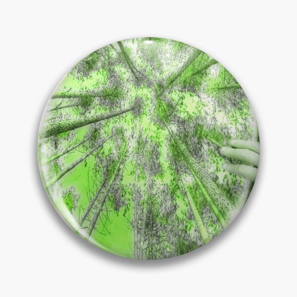 Item preview, Cut Tree Trunk Reveals Desire To Grow Monochromatic Total Green designed and sold by Flavio Vieri.