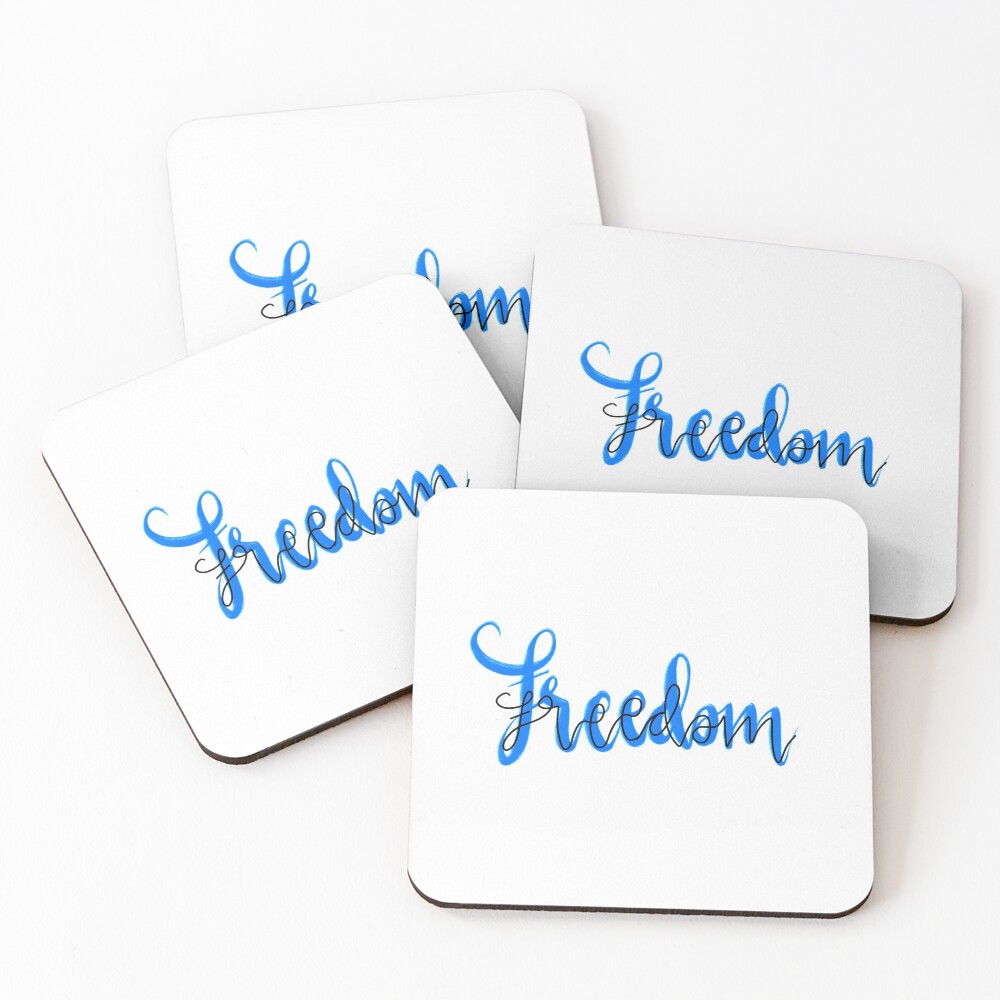 Item preview, Coasters (Set of 4) designed and sold by TheDoggoDraws.