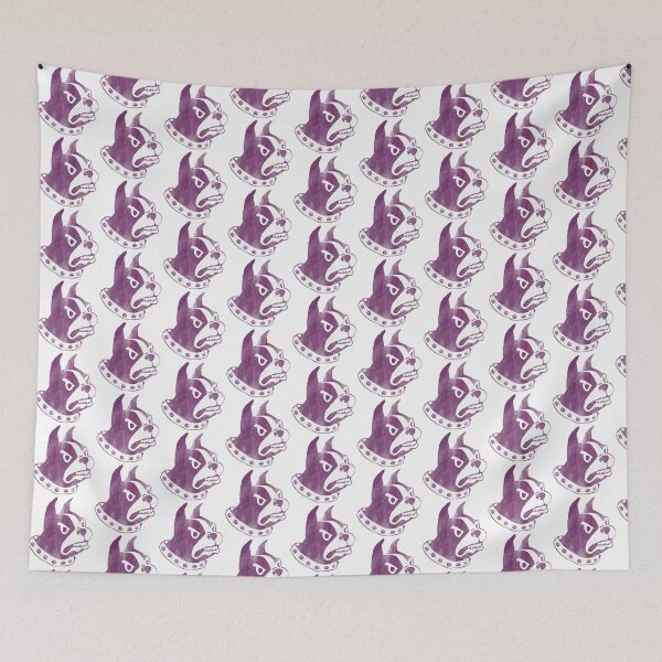 Item preview, Wofford College Purple Watercolor Terrier Head designed and sold by Delaneymaybe.