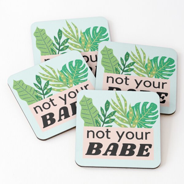 Item preview, Not Your Babe - Millennial Plant Lady Boho Design designed and sold by gimmesometees.