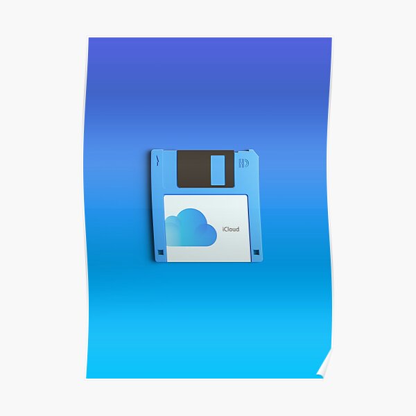 Once Appon a Time - iCloud Retro Poster