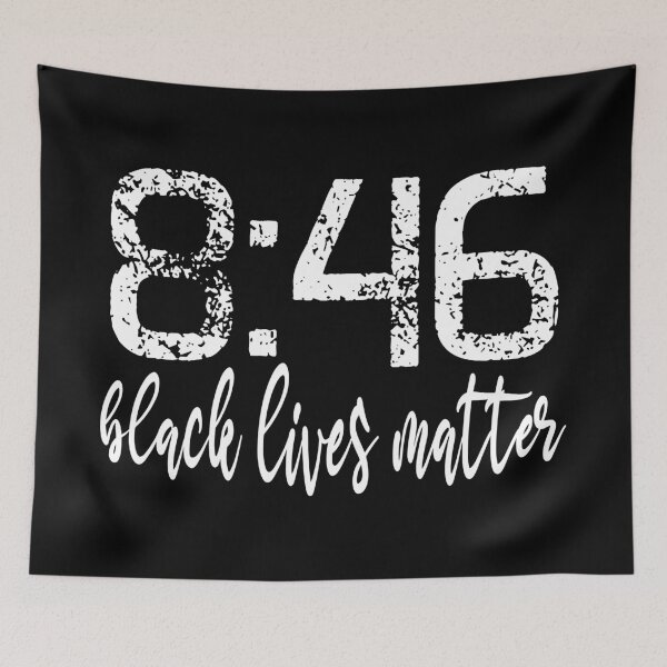 Item preview, 8:46 Black Lives Matter / I Can't Breathe designed and sold by KC1max.