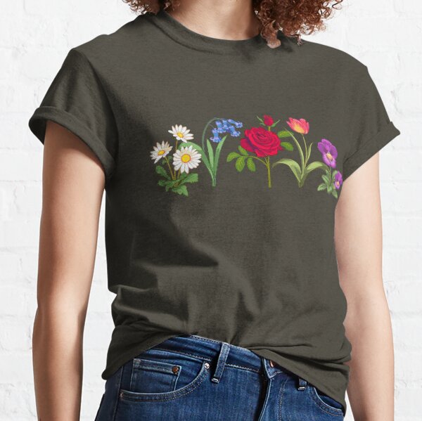 Flower Set Classic T-Shirt