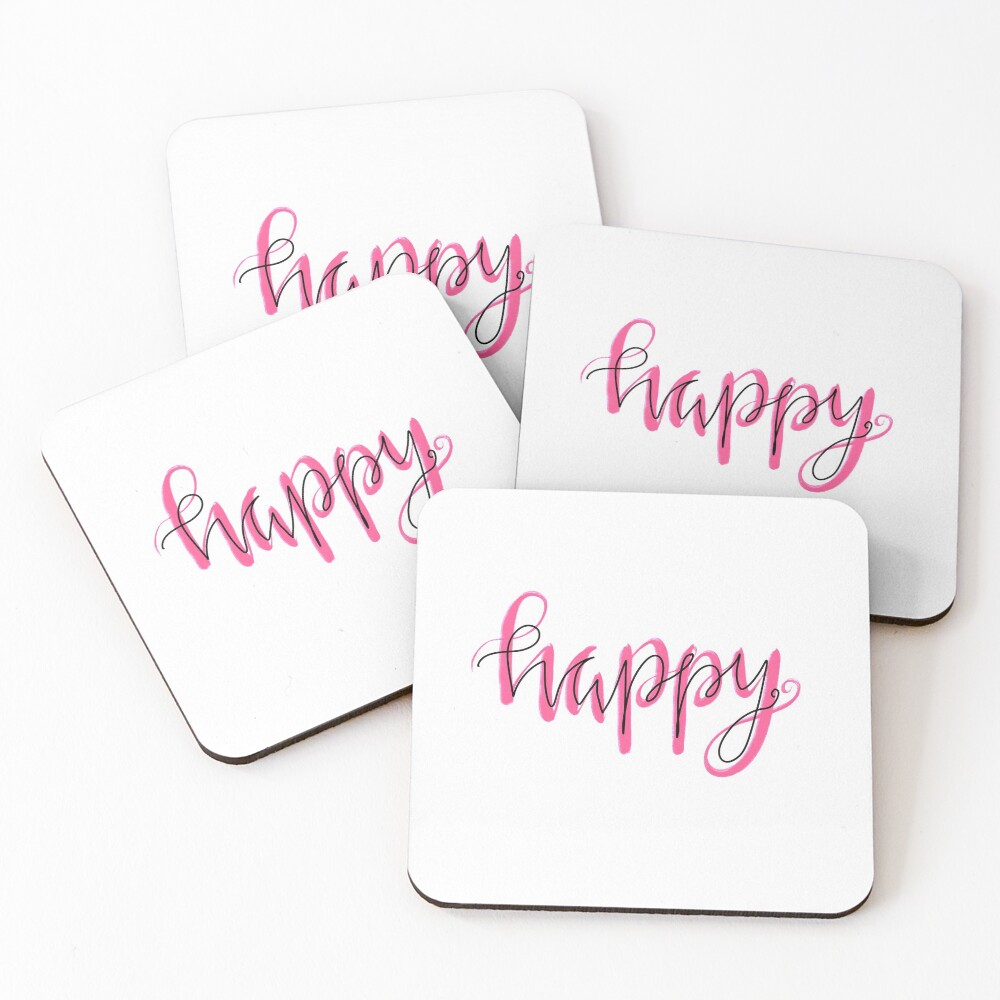 Item preview, Coasters (Set of 4) designed and sold by TheDoggoDraws.