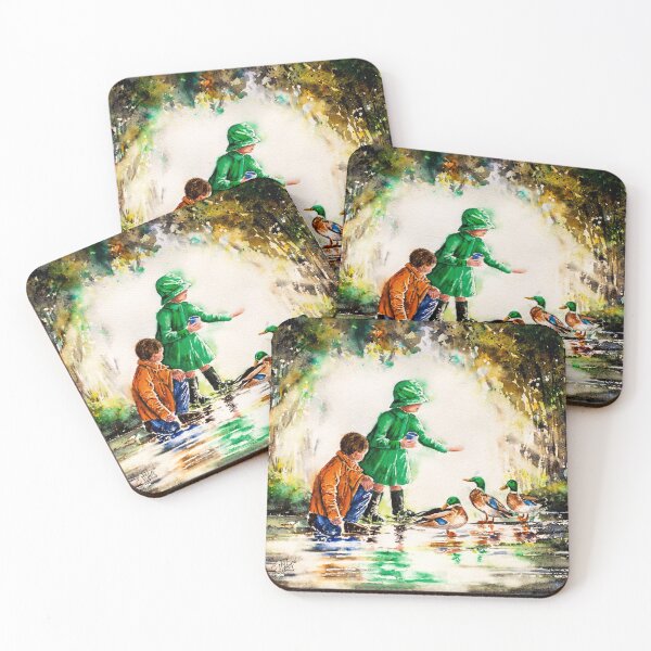 Item preview, FEEDING THE DUCKS - children designed and sold by carriemckenzie.