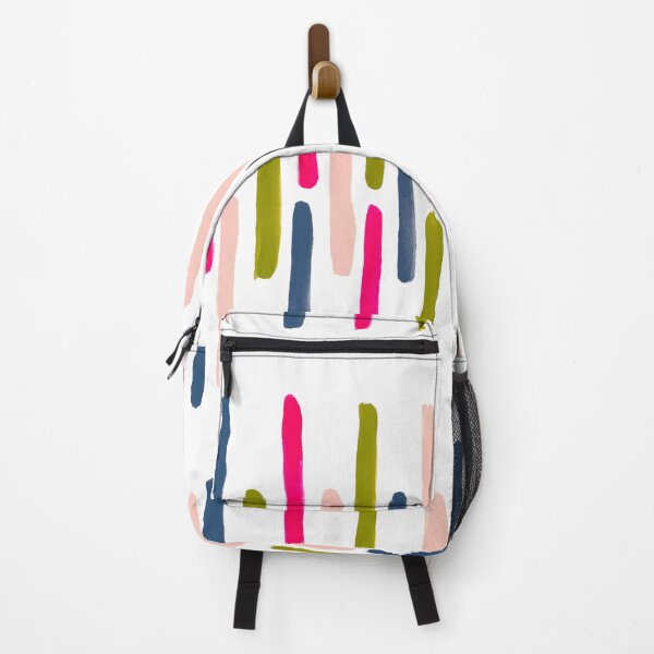 Item preview, Colorful Painted Stripes designed and sold by Laura Jane Kirton.