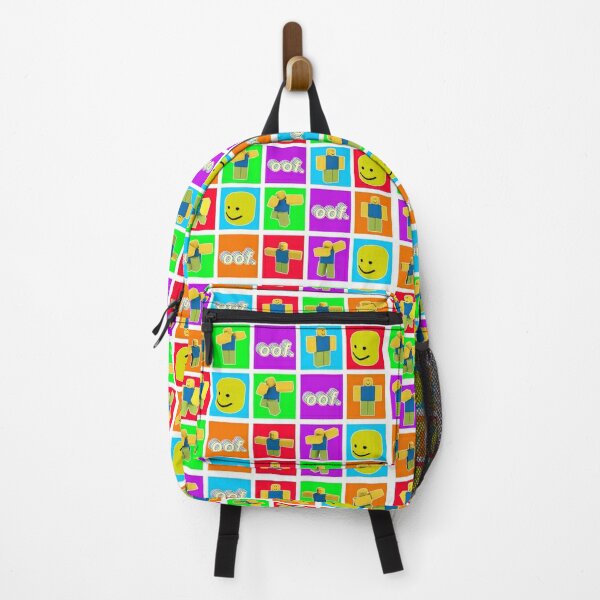 Roblox Memes Pattern All The Noobs Oof Yeet Dab Dabbing Backpack By Smoothnoob Redbubble - tix bag egg roblox