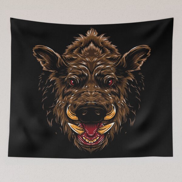 Item preview, Angry Boar head designed and sold by ReignGFX.