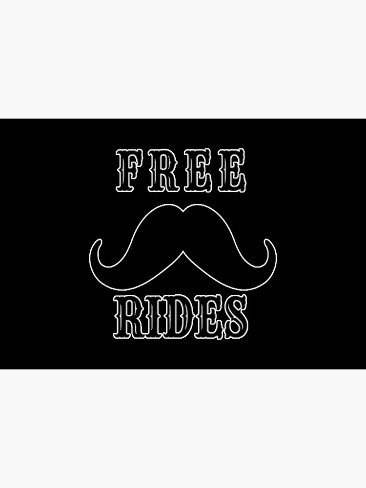 Mustache Ride Face Masks for Sale