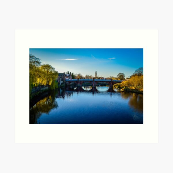 River Nith, Dumfries Art Print