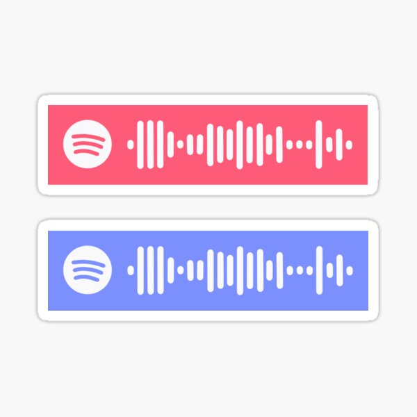 3005 Childish Gambino Spotify Scan 2PACK Sticker
