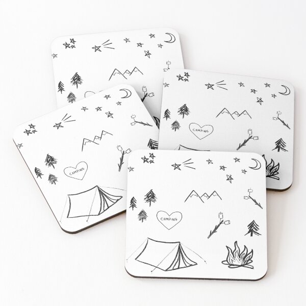 Item preview, Camping Doodle Pack designed and sold by PaulinaS.