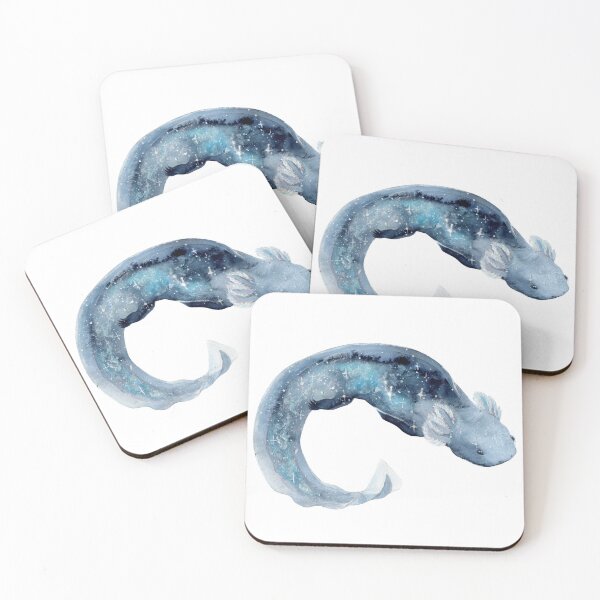 Item preview, Galaxy Axolotl designed and sold by Threeleaves.