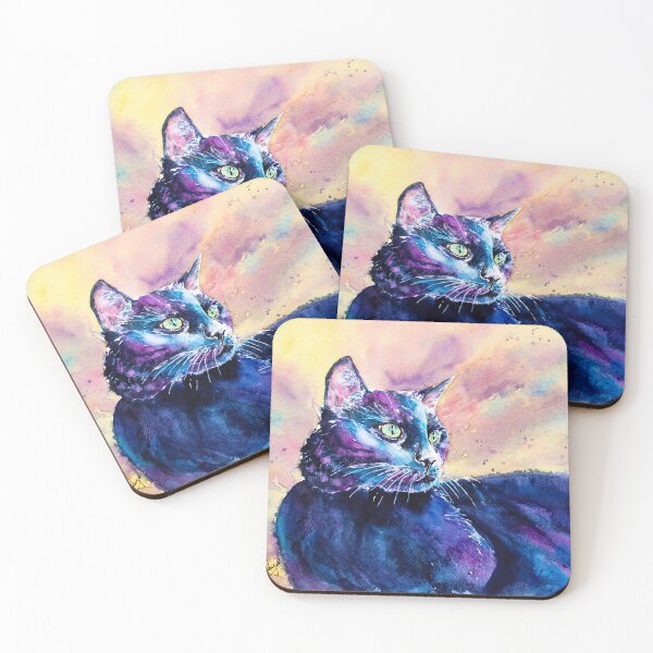 Item preview, BLACK CUTIE CAT designed and sold by carriemckenzie.