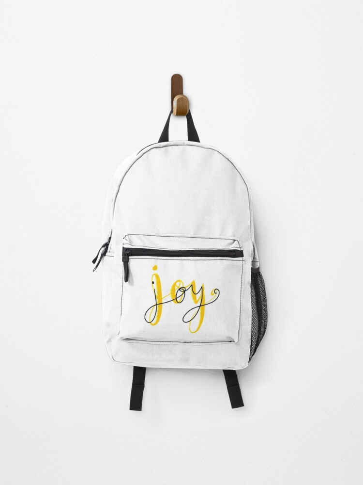 Thumbnail 1 of 3, Backpack, Joy Hand-Lettering designed and sold by TheDoggoDraws.