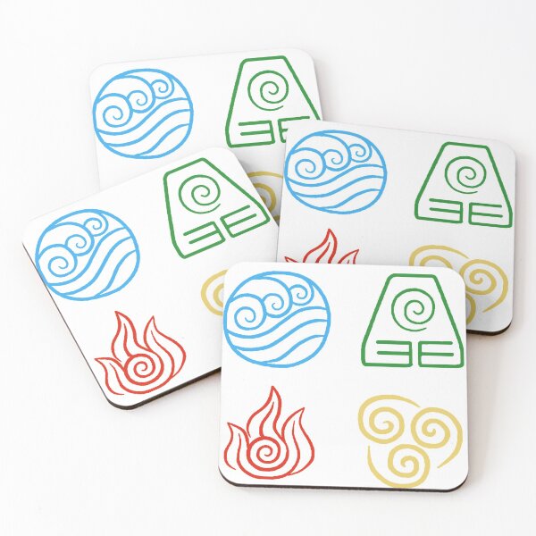 Item preview, Four elements from Avatar:TLA designed and sold by stephaniee-g.