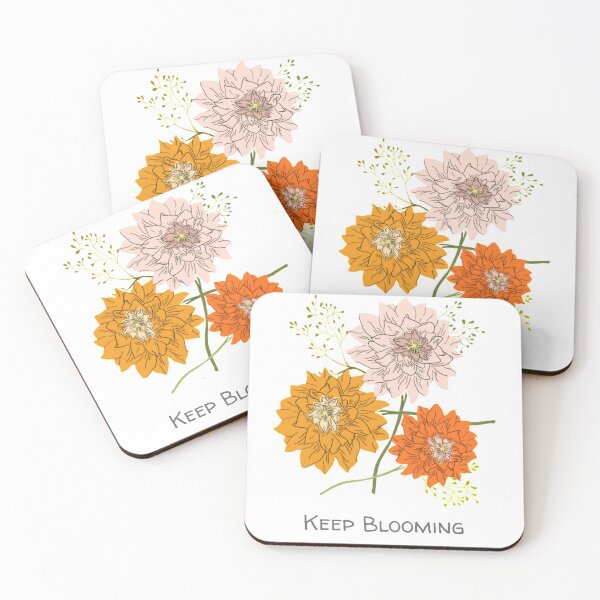 Item preview, Vintage Pastel Keep Blooming Floral  designed and sold by AlwaysGrowing.
