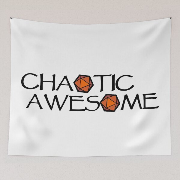 Item preview, Chaotic Awesome designed and sold by AceLlama.