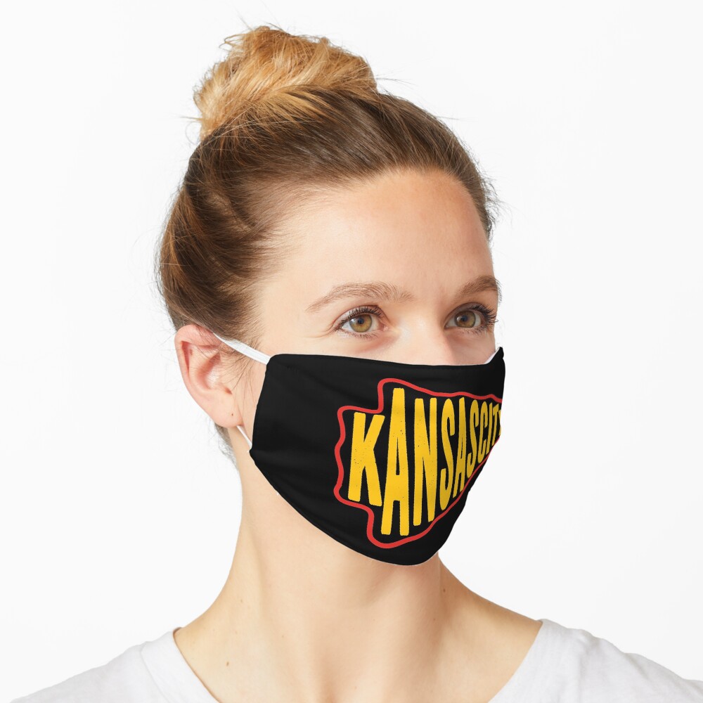 KC Face mask Kansas City facemask KC Kansas City Red Arrowhead 2020 KC Red Kingdom KC Champions Gear Mask