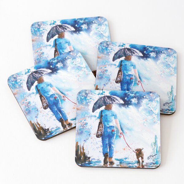 Item preview, TWO'S COMPANY - WALKING THE DOG designed and sold by carriemckenzie.