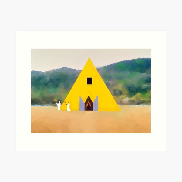 Item preview, Yellow House | Midsommar designed and sold by ThatsPlenty.