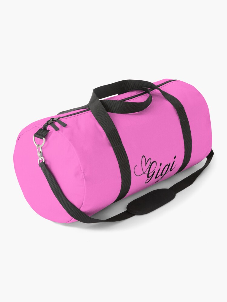 Girl duffle bag store with name