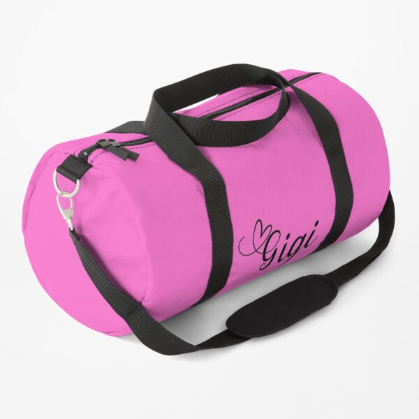 girl duffle bag with name