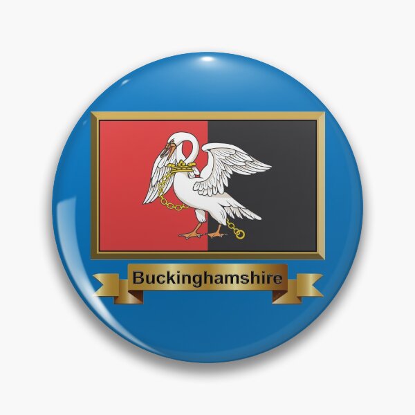 Item preview, Buckinghamshire Flag Gifts, Stickers & Products (N) designed and sold by mpodger.