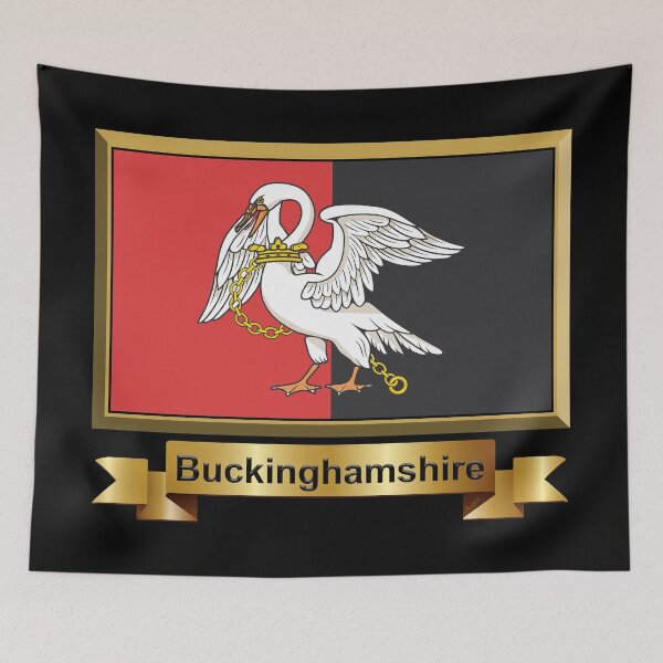 Item preview, Buckinghamshire Flag Gifts, Stickers & Products (N) designed and sold by mpodger.