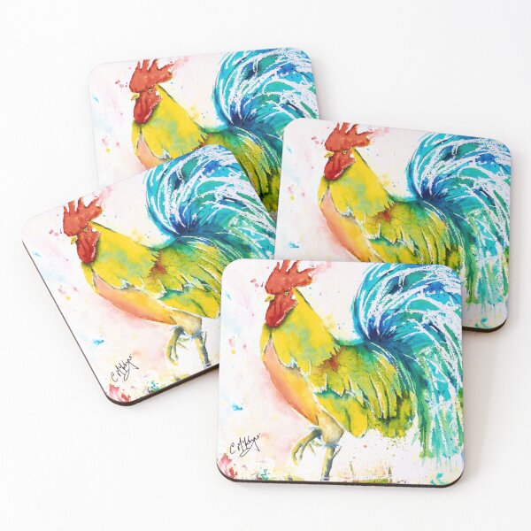 Item preview, STEPPING OUT COCKEREL designed and sold by carriemckenzie.