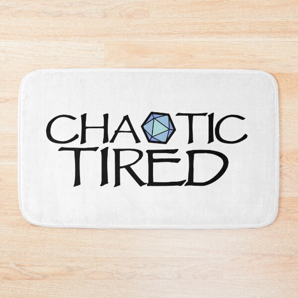 Item preview, Chaotic Tired designed and sold by AceLlama.