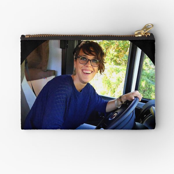 Zaz the Lorry Driver Zipper Pouch