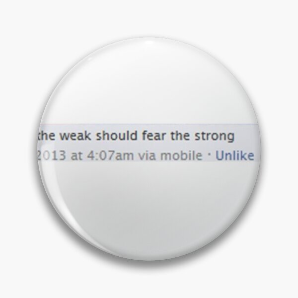 Item preview, the weak should fear the strong designed and sold by Danknesshazard.