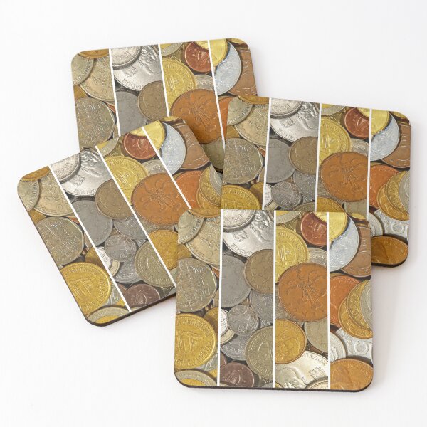 Item preview, Monedas collage. Diferentes monedas tomadas de cerca. designed and sold by IaroslavB.