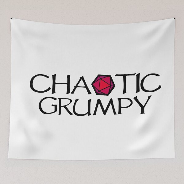 Item preview, Chaotic Grumpy designed and sold by AceLlama.